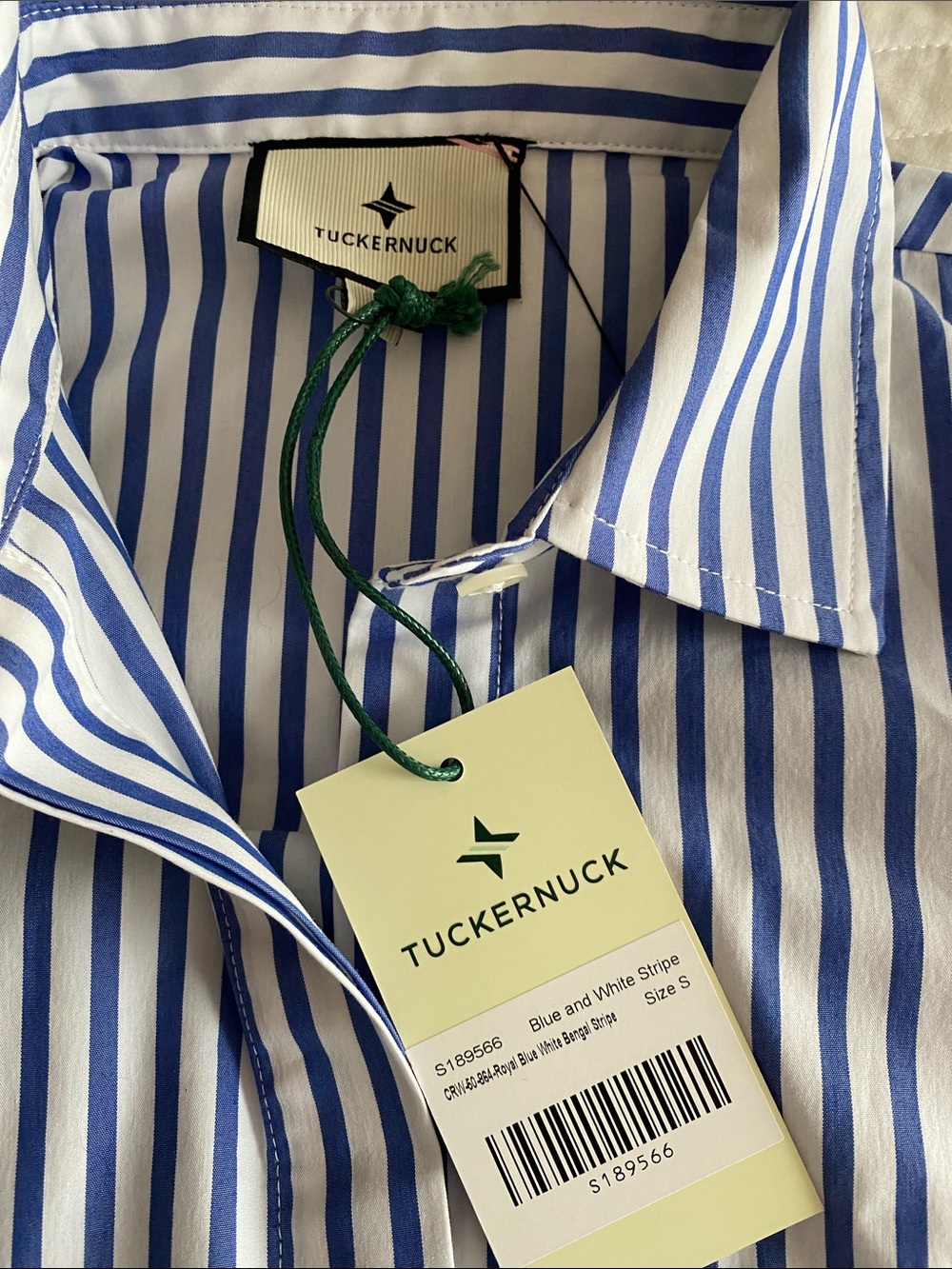 Tuckernuck Blue and White striped Dress - XS NWT - Picture 2 of 8